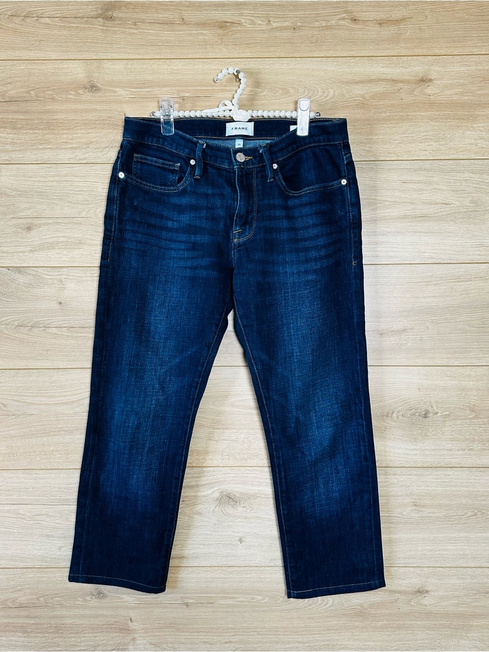 Frame Denim L Homme Slim Men's Indigo Straight Jeans